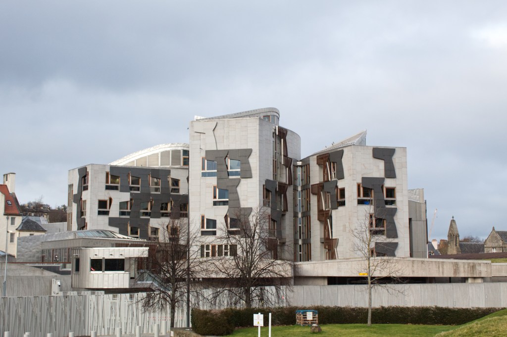 Scottish Parliament external shot
